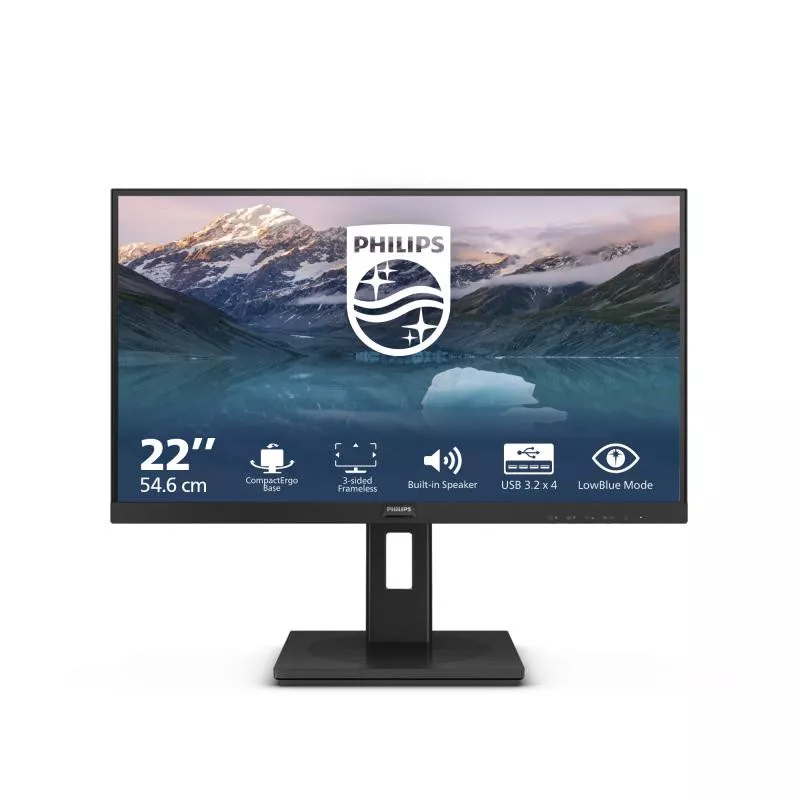 Philips 222S9JML/00 écran plat de PC 54,6 cm (21.5") 1920 x 1080 pixels Full HD LCD Noir