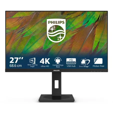 Philips 3000 series 27B1N3800/00 écran plat de PC 68,6 cm (27") 3840 x 2160 pixels 4K Ultra HD LCD Noir
