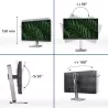 Philips 5000 series 27B2G5500/00 écran plat de PC 68,6 cm (27") 2560 x 1440 pixels Quad HD LCD Anthracite