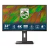 Philips 3000 series 32B1N3800/00 écran plat de PC 80 cm (31.5") 3840 x 2160 pixels 4K Ultra HD LCD Noir