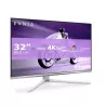Philips Evnia 8000 32M2N8900/00 écran plat de PC 80 cm (31.5") 3840 x 2160 pixels 4K Ultra HD QD-OLED Blanc