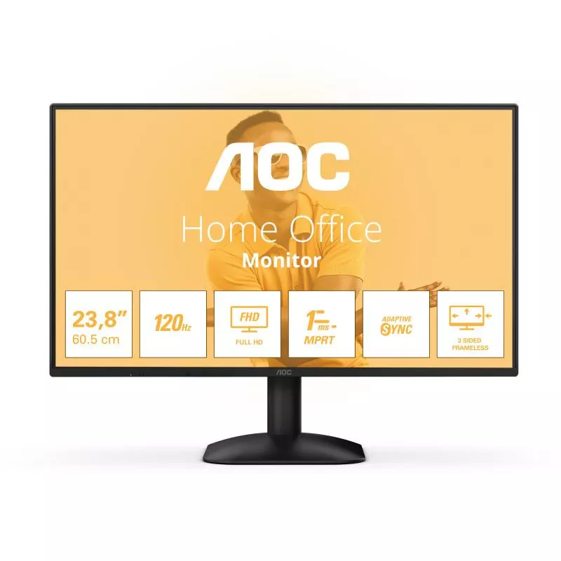 AOC 24B31H écran plat de PC 60,5 cm (23.8") 1920 x 1080 pixels Full HD Noir