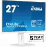 iiyama ProLite XUB2797QSU-W2 écran plat de PC 68,6 cm (27") 2560 x 1440 pixels Quad HD LED Blanc