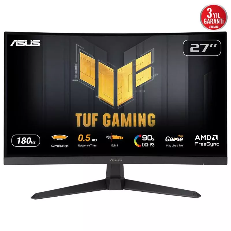 ASUS TUF Gaming VG27WQ3B écran plat de PC 68,6 cm (27") 2560 x 1440 pixels Quad HD LCD Noir