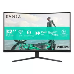 Philips Evnia 32M2C3500L/00 écran plat de PC 80 cm (31.5") 2560 x 1440 pixels Quad HD LCD Noir