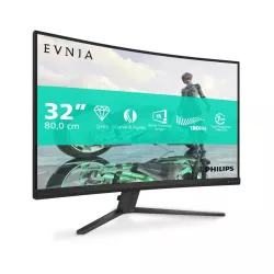 Philips Evnia 32M2C3500L/00 écran plat de PC 80 cm (31.5") 2560 x 1440 pixels Quad HD LCD Noir