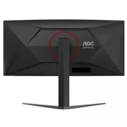 AOC G4 CU34G4 écran plat de PC 86,4 cm (34") 3440 x 1440 pixels Wide Quad HD LED Noir, Rouge