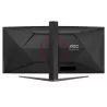 AOC G4 CU34G4 écran plat de PC 86,4 cm (34") 3440 x 1440 pixels Wide Quad HD LED Noir, Rouge