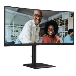 AOC E4 CU34E4CV écran plat de PC 86,4 cm (34") 3440 x 1440 pixels UltraWide Quad HD LCD Noir