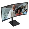 AOC E4 CU34E4CV écran plat de PC 86,4 cm (34") 3440 x 1440 pixels UltraWide Quad HD LCD Noir