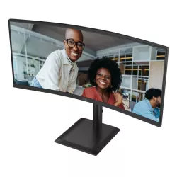 AOC E4 CU34E4CV écran plat de PC 86,4 cm (34") 3440 x 1440 pixels UltraWide Quad HD LCD Noir