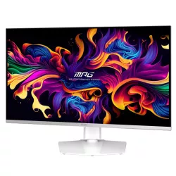MSI MPG 321URXW QD-OLED écran plat de PC 80 cm (31.5") 3840 x 2160 pixels 4K Ultra HD Blanc