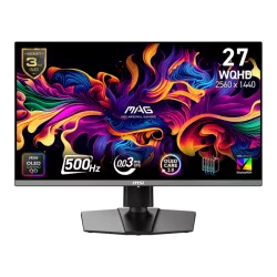 MSI MAG 272QP QD-OLED X50 écran plat de PC 67,3 cm (26.5") 2560 x 1440 pixels Wide Quad HD Noir
