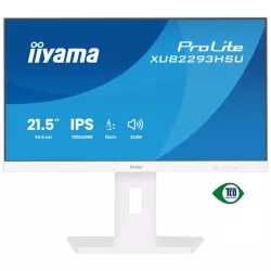 iiyama ProLite XUB2293HSU-W7 écran plat de PC 54,6 cm (21.5") 1920 x 1080 pixels Full HD LED Blanc