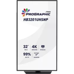 iiyama ProGraphic HB3201UHSNP-B1 écran plat de PC 80 cm (31.5") 3840 x 2160 pixels 4K Ultra HD Noir