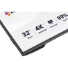 iiyama ProGraphic HB3201UHSNP-B1 écran plat de PC 80 cm (31.5") 3840 x 2160 pixels 4K Ultra HD Noir
