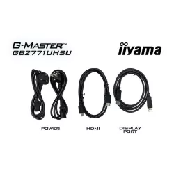 iiyama G-MASTER GB2771UHSU-B1 écran plat de PC 68,6 cm (27") 3840 x 2160 pixels 4K Ultra HD LED Noir