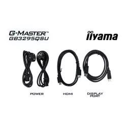 iiyama G-MASTER GB3295QSU-B1 écran plat de PC 80 cm (31.5") 2560 x 1440 pixels Quad HD LED Noir