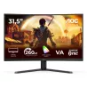 AOC G4 C32G42ZE écran plat de PC 80 cm (31.5") 1920 x 1080 pixels Full HD LED Noir, Rouge