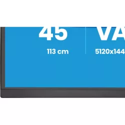 iiyama ProLite XCB4594DQSU-B1 écran plat de PC 113 cm (44.5") 5120 x 1440 pixels Dual QHD LED Noir