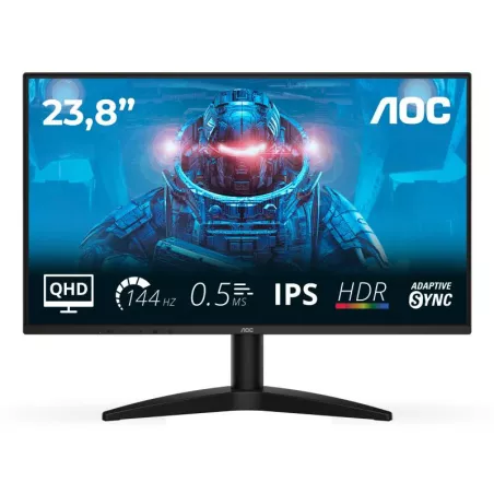 AOC B3 Q24B36X écran plat de PC 60,5 cm (23.8") 2560 x 1440 pixels Quad HD LED Noir