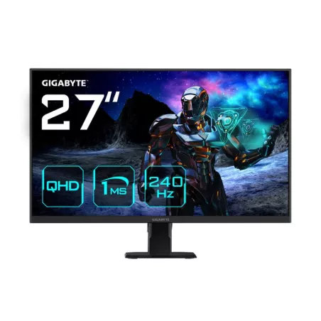 GIGABYTE GS27Q X Écran gaming 27" QHD - 2560 x 1440, 240Hz, 1ms, 300 cd/m², FreeSync Premium Pro, HDR Ready, HDMI 2.0…