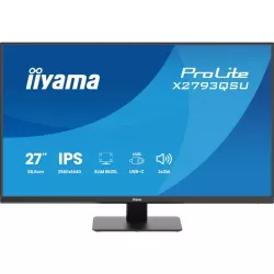 iiyama ProLite X2793QSU-B1 écran plat de PC 68,6 cm (27") 2560 x 1440 pixels Quad HD LED Noir