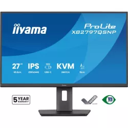 iiyama ProLite XB2797QSNP-B1 écran plat de PC 68,6 cm (27") 2560 x 1440 pixels Quad HD LCD Noir