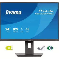 iiyama ProLite XB2495WSU-B1 écran plat de PC 61,2 cm (24.1") 1920 x 1200 pixels WUXGA LCD Noir