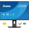 iiyama ProLite XB2495WSU-B1 écran plat de PC 61,2 cm (24.1") 1920 x 1200 pixels WUXGA LCD Noir