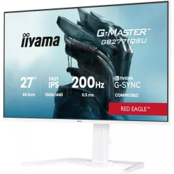 iiyama G-MASTER GB2771QSU-W1 écran plat de PC 68,6 cm (27") 2560 x 1440 pixels Wide Quad HD Blanc