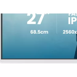 iiyama G-MASTER GB2771QSU-W1 écran plat de PC 68,6 cm (27") 2560 x 1440 pixels Wide Quad HD Blanc
