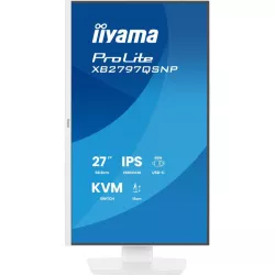 iiyama ProLite XB2797QSNP-W1 écran plat de PC 68,6 cm (27") 2560 x 1440 pixels Quad HD LCD Blanc
