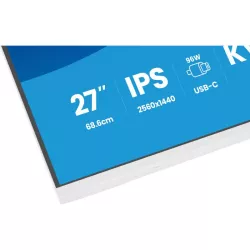 iiyama ProLite XB2797QSNP-W1 écran plat de PC 68,6 cm (27") 2560 x 1440 pixels Quad HD LCD Blanc