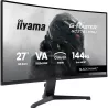 iiyama G-MASTER GC2781HSU-B1 écran plat de PC 68,6 cm (27") 1920 x 1080 pixels Full HD LCD Noir