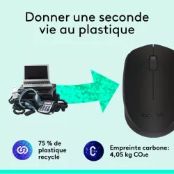 LOGITECH M171 Sans fil Retail Noir