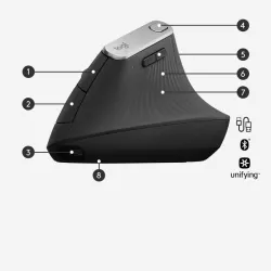 LOGITECH MX Vertical Graphite *910-005448