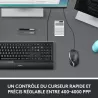 Logitech M500S Laser Filaire Noir - Souris