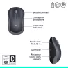 Logitech M185 Sans Fil USB Noir /Gris Retail