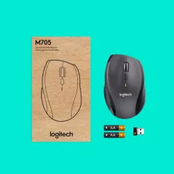 Logitech Marathon M705 Sans Fil - Souris
