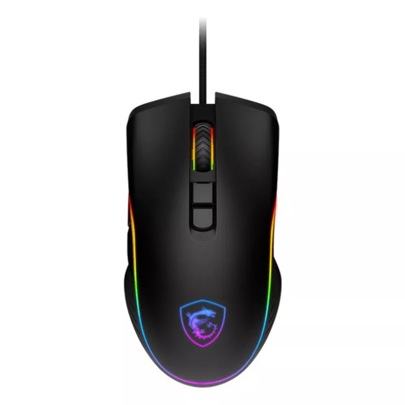 MSI FORGE GM300 souris Gaming Ambidextre USB Type-A Optique 7200 DPI