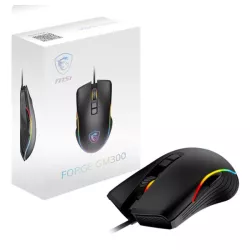 MSI FORGE GM300 souris Gaming Ambidextre USB Type-A Optique 7200 DPI