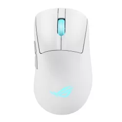 ASUS ROG Keris II Origin WHT souris Gaming Droitier RF Wireless + Bluetooth + USB Type-A Optique 42000 DPI