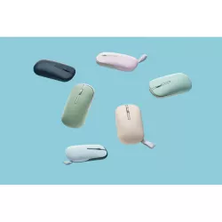 ASUS Marshmallow Mouse MD100 souris Bureau Ambidextre RF sans fil + Bluetooth Optique 1600 DPI