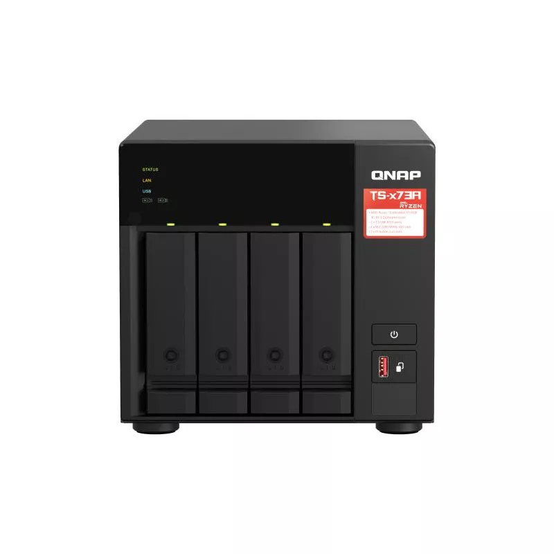 QNAP TS-473A-8G Serveur NAS 4 Baies