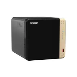QNAP TS-464 NAS Tower Intel® Celeron® N5095 8 Go DDR4 0 To QNAP QTS Noir