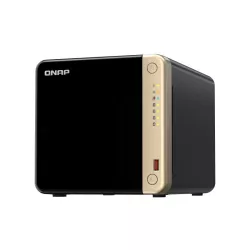 QNAP TS-464 NAS Tower Intel® Celeron® N5095 8 Go DDR4 0 To QNAP QTS Noir