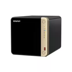 QNAP TS-464 NAS Tower Intel® Celeron® N5095 8 Go DDR4 0 To QNAP QTS Noir