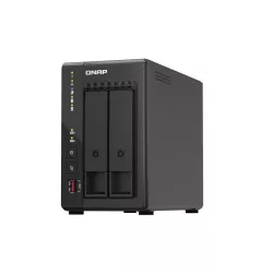 QNAP TS-253E NAS Tower Intel® Celeron® J6412 8 Go 0 To QNAP QTS Noir