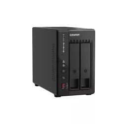 QNAP TS-253E NAS Tower Intel® Celeron® J6412 8 Go 0 To QNAP QTS Noir